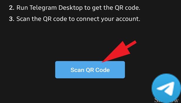 扫描Telegram二维码步骤6