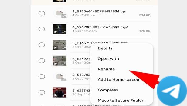 更改Telegram下载文件名步骤5
